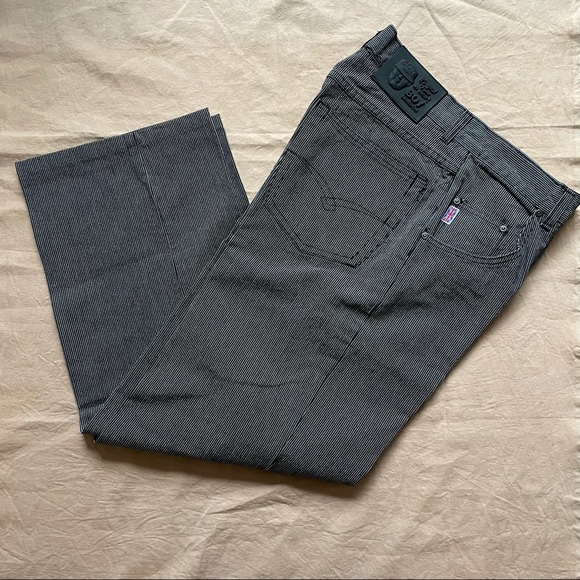 VTG RARE Boy London Wide Leg Denim Jeans - Picture 14 of 16